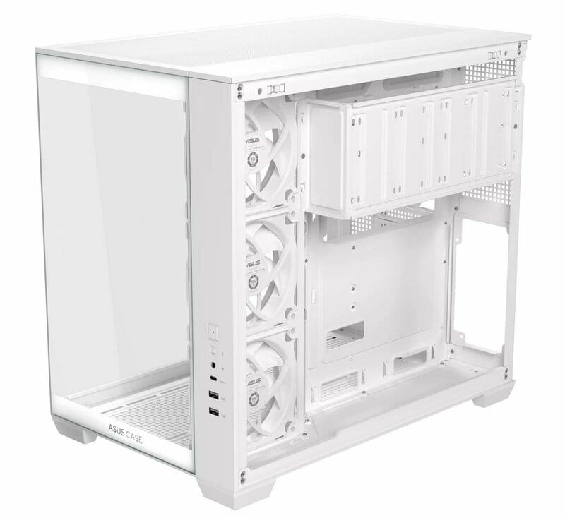 Корпус Asus A32 Plus White Tempered Glass (90DC00S3-B19000)