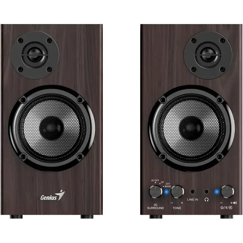 Акустическая система Genius SP-HF520BT Dark Brown (31730054401)