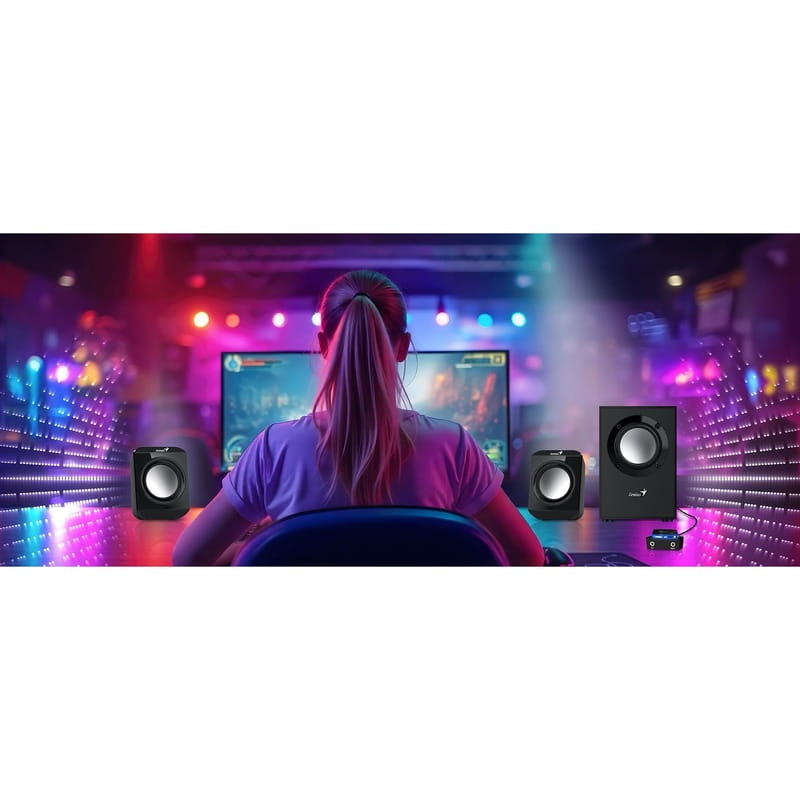 Акустическая система Genius SW-2.1 300 II Black (31730053401)