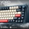 Фото - Клавиатура беспроводная GamePro Asgard Yord Keychron Super Red Switch Blue (MK266BL) | click.ua