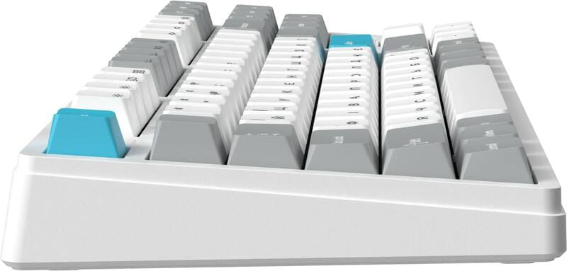 Клавиатура беспроводная GamePro Asgard Ragnar Keychron Super Red Switch White (MK285WH)