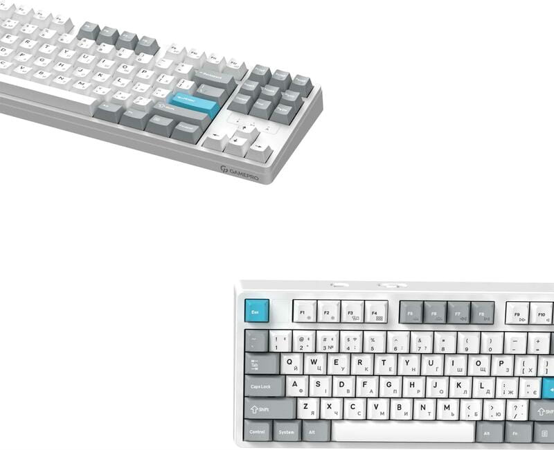 Клавиатура беспроводная GamePro Asgard Ragnar Keychron Super Red Switch White (MK285WH)