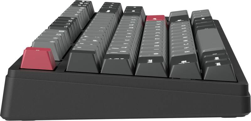 Клавиатура беспроводная GamePro Asgard Ragnar Keychron Super Red Switch Black (MK285BK)