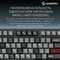 Фото - Клавиатура беспроводная GamePro Asgard Ragnar Keychron Super Red Switch Black (MK285BK) | click.ua