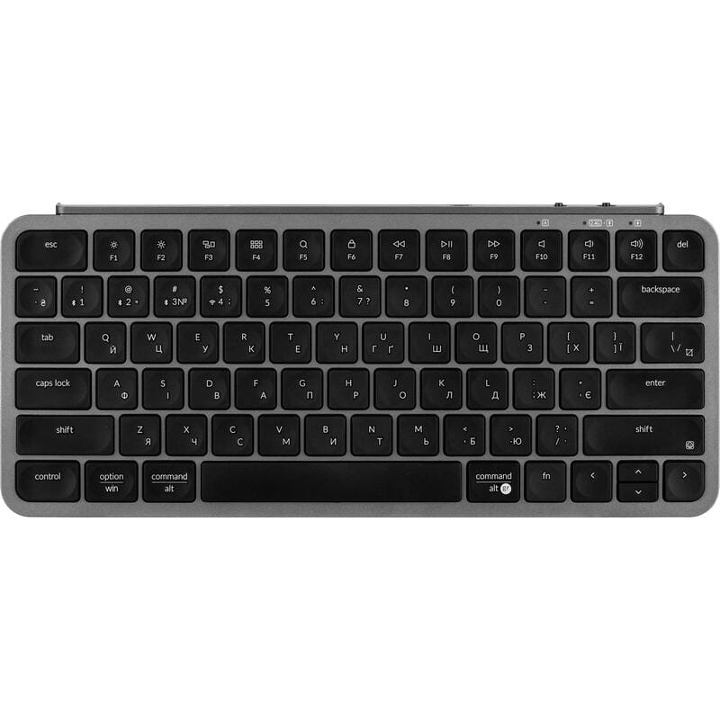 Клавіатура бездротова Keychron B1 Pro Space Gray (B1P-K1-UA)