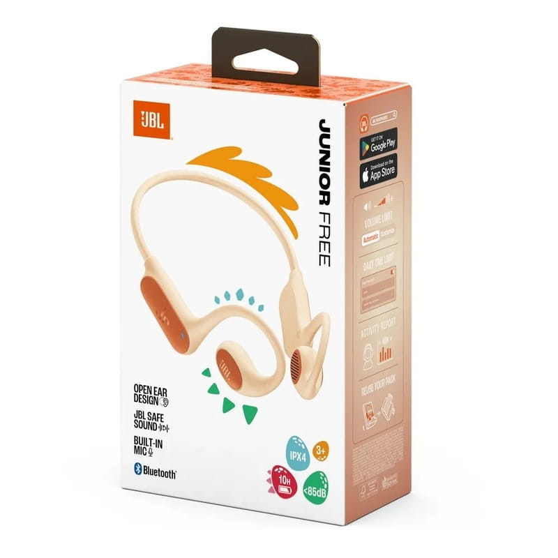 Bluetooth-гарнітура JBL Junior Free Peach (JBLJRFREEPEA)