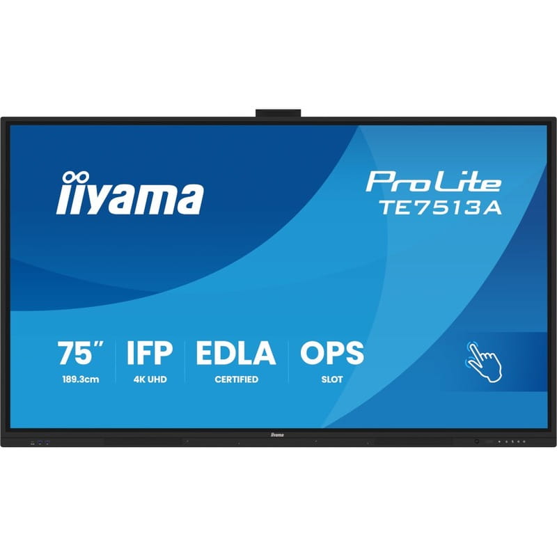 Дисплей 75" Iiyama ProLite TE7513A-B1AG IPS Black