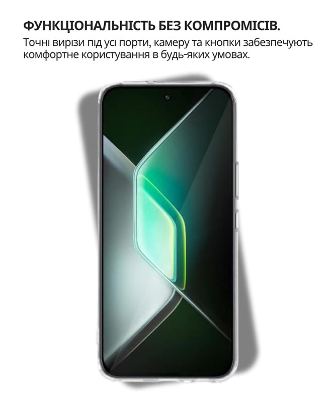 Чохол-накладка BeCover для Infinix GT 30 Pro (X6873) Transparancy (714667)