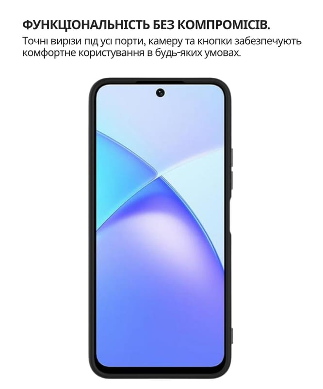 Чохол-накладка BeCover для Infinix Smart 10 (X6725) Black (714664)