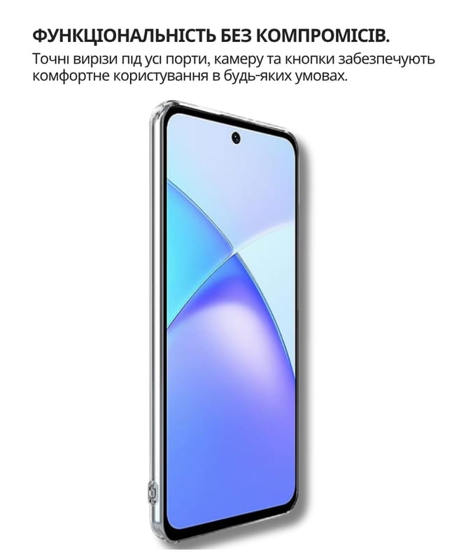 Чохол-накладка BeCover для Infinix Smart 10 (X6725) Transparancy (714665)