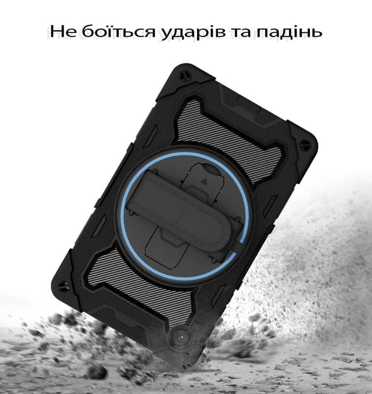 Чохол-накладка BeCover Horizontal Handle для Samsung Galaxy Tab A11 Plus SM-X236B 11.0" Black (713941)