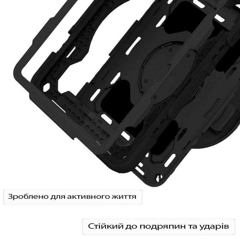 Чохол-накладка BeCover Horizontal Handle для Samsung Galaxy Tab A11 Plus SM-X236B 11.0" Black (713941)