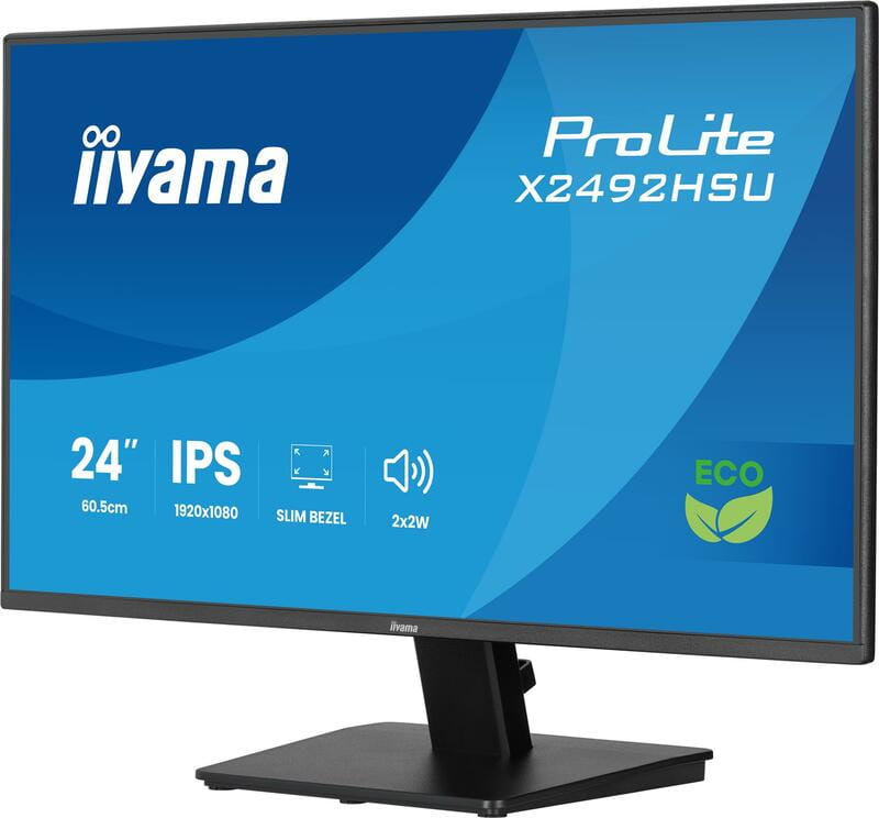 Монітор Iiyama 24" ProLite X2492HSU-B1 IPS Black 120Hz