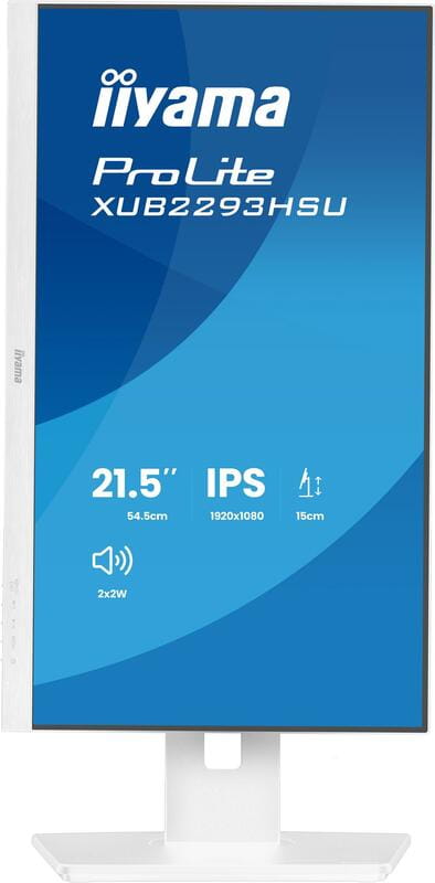 Монитор Iiyama 21.5" ProLite XUB2293HSU-W7 IPS White 100Hz