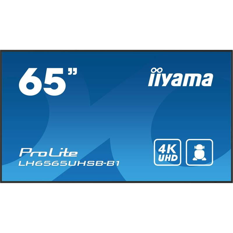 Монитор Iiyama 64.5" ProLite LH6565UHSB-B1 IPS Black