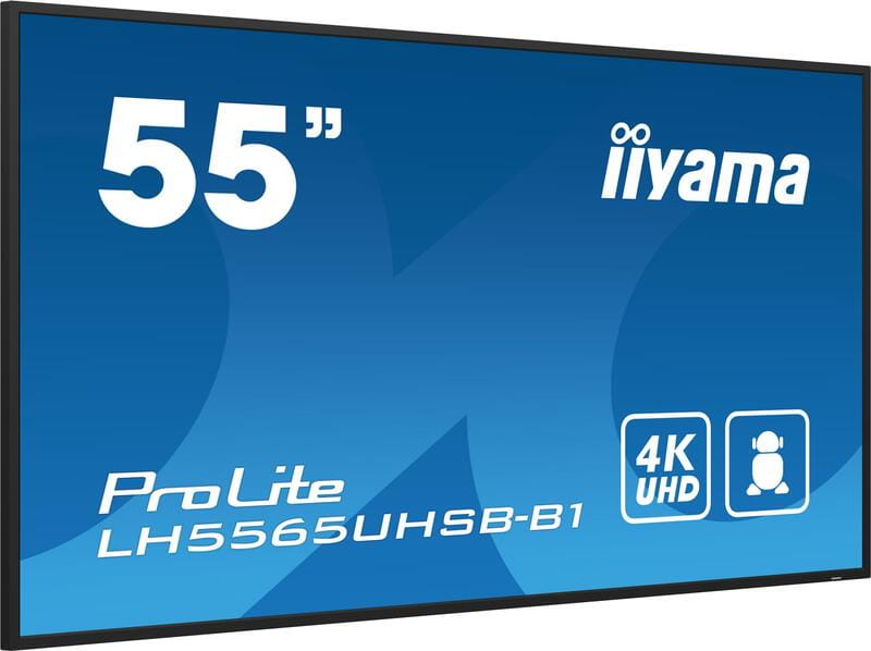 Дисплей Iiyama 54.6" ProLite LH5565UHSB-B1 IPS Black
