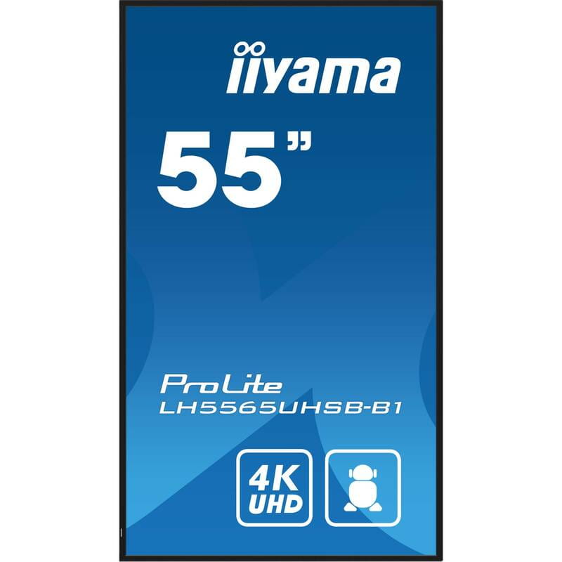 Дисплей Iiyama 54.6" ProLite LH5565UHSB-B1 IPS Black