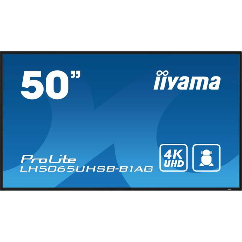 Дисплей Iiyama 49.5" ProLite LH5065UHSB-B1AG VA Black