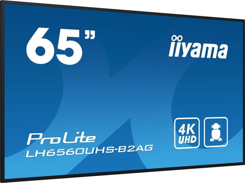 Дисплей Iiyama 64.5" ProLite LH6560UHS-B2AG VA Black