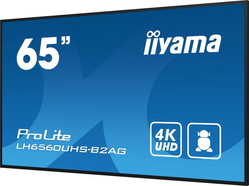Дисплей Iiyama 64.5" ProLite LH6560UHS-B2AG VA Black