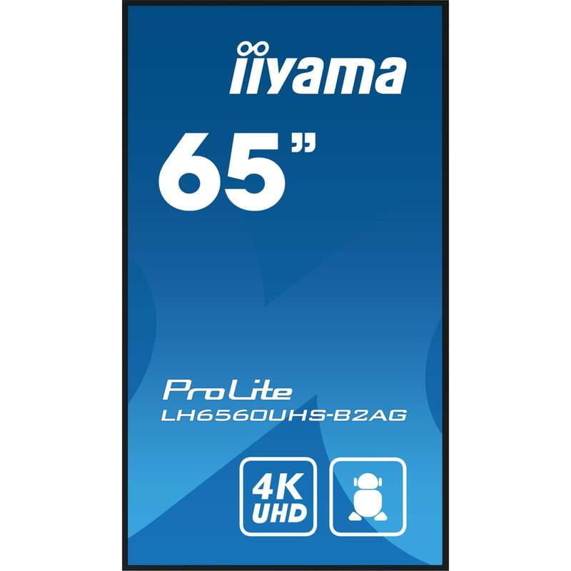Дисплей Iiyama 64.5" ProLite LH6560UHS-B2AG VA Black