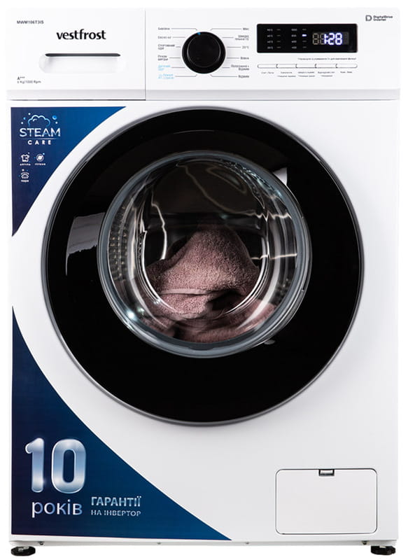 Пральна машина Vestfrost MWM 106 T3IS