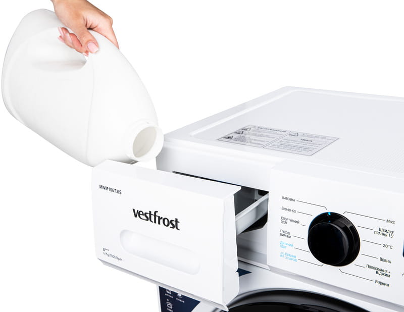 Пральна машина Vestfrost MWM 106 T3IS