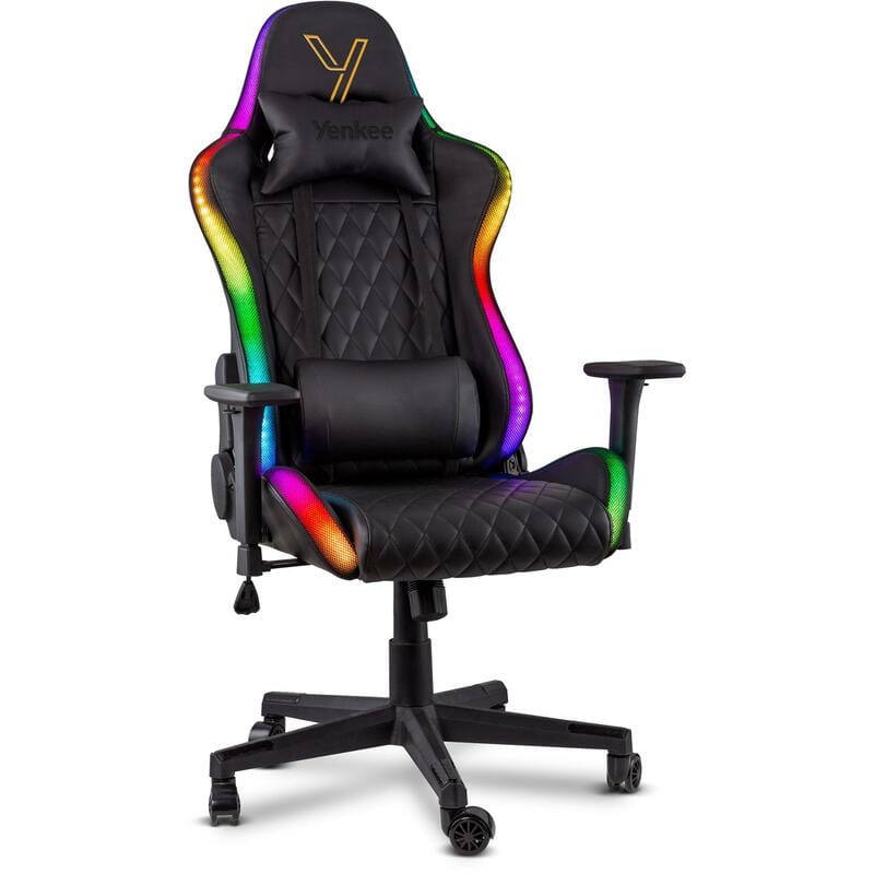 Крісло для геймерів Yenkee YGC 300RGB Stardust (45015755)