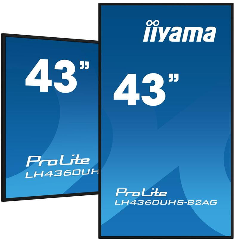 Дисплей Iiyama 42.5" ProLite LH4360UHS-B2AG VA Black