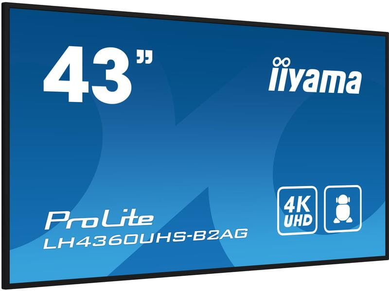 Дисплей Iiyama 42.5" ProLite LH4360UHS-B2AG VA Black