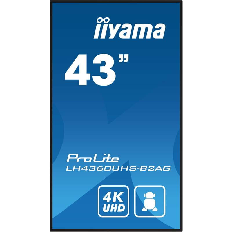 Дисплей Iiyama 42.5" ProLite LH4360UHS-B2AG VA Black