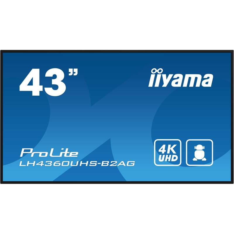 Дисплей Iiyama 42.5" ProLite LH4360UHS-B2AG VA Black