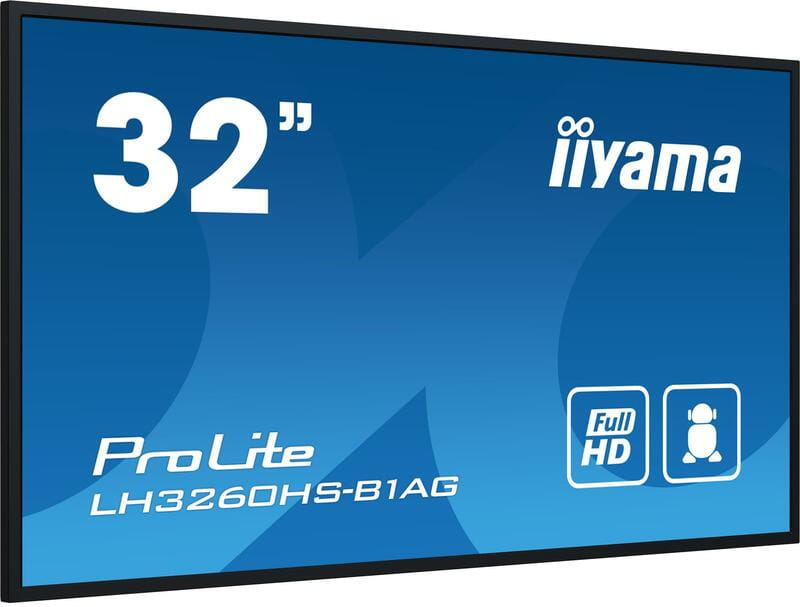 Монитор Iiyama 31.5" ProLite LH3260HS-B1AG VA Black