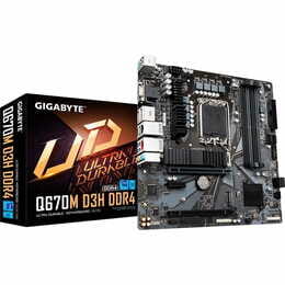 Материнська плата Gigabyte Q670M D3H DDR4 Socket 1700