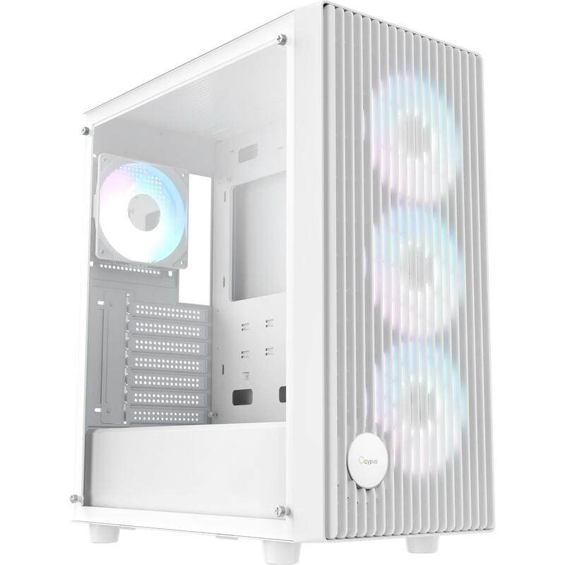 Корпус Ocypus Gamma C70 WH ARGB (GAMMA-C70-WHG400XX-GL)