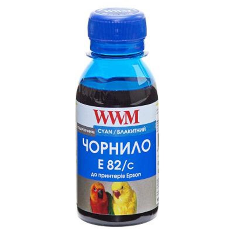 Чернила WWM Epson Stylus Photo T50/P50/PX660 (Cyan) (E82/C-2) 100г