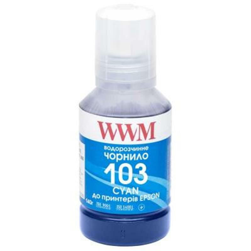 Чернила WWM Epson L3100/3110/3150 (Cyan) (E103C) 140г