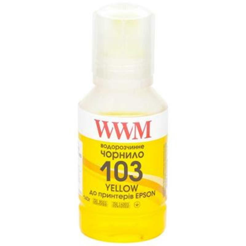 Чернила WWM Epson L3100/3110/3150 (Yellow) (E103Y) 140г