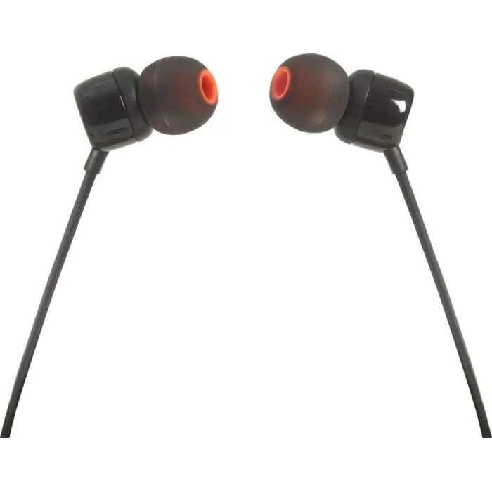 Гарнитура JBL Tune 110 Eco Black (JBLT110BLKE)