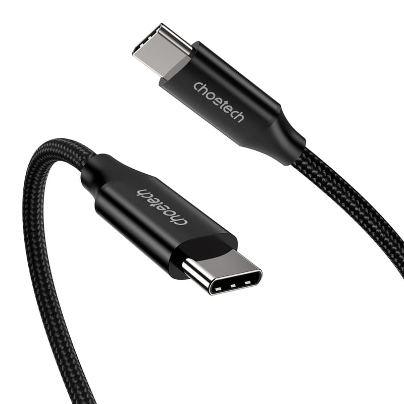 Кабель Choetech USB Type-C - USB Type-C (M/M) 100W, 2м Black (XCC-1007-V2-BK)