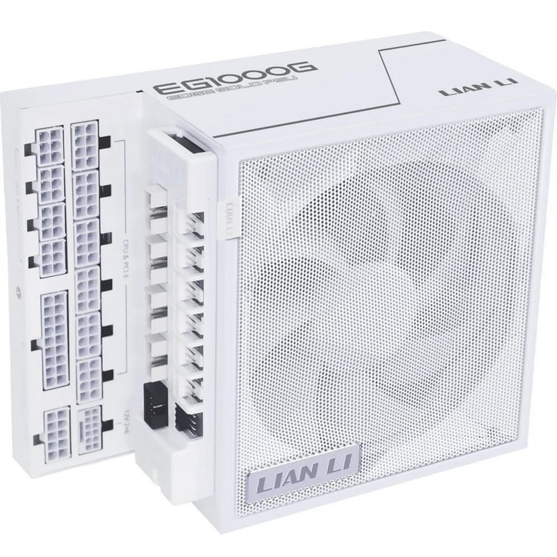 Блок питания Lian Li Edge Gold 1000W White with Hub, EU Cord (G9P.EG1000G.WH00.EU)