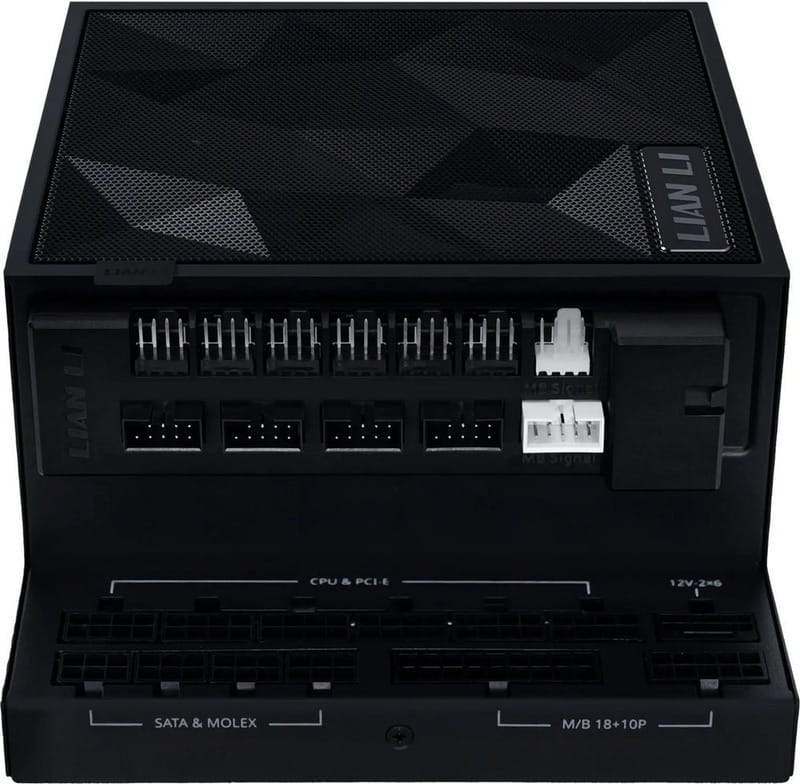 Блок питания Lian Li Edge Gold 1200W Black with Hub, EU Cord (G9P.EG1200G.BH00.EU)