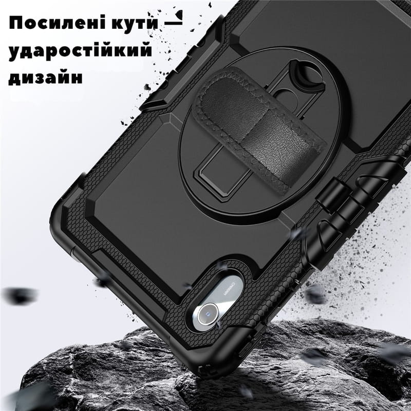 Чохол-підставка BeCover FortTab для Lenovo Idea Tab/K11 (2nd Gen) TB336/Xiaoxin Pad (2025) 11" Black (714080)