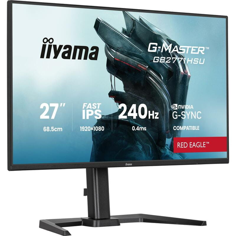 Монітор Iiyama 27" G-Master GB2771HSU-B1 IPS Black 240Hz
