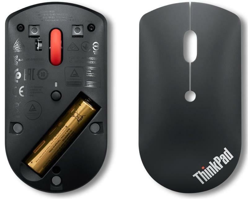 Миша бездротова Lenovo ThinkPad Bluetooth Silent Black (4Y50X88822)