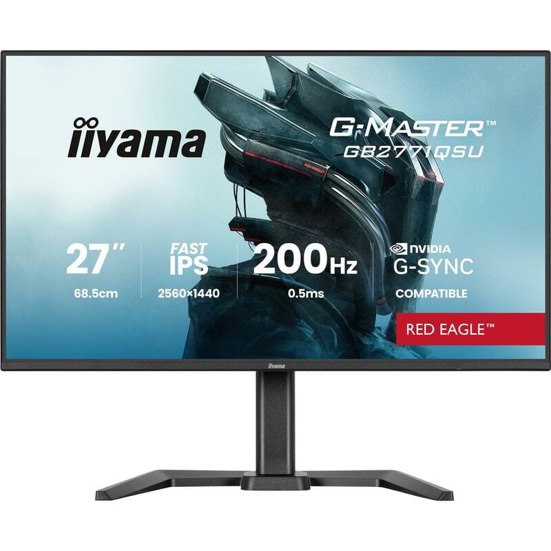 Монітор Iiyama 27" G-Master GB2771QSU-B1 IPS Black 200Hz
