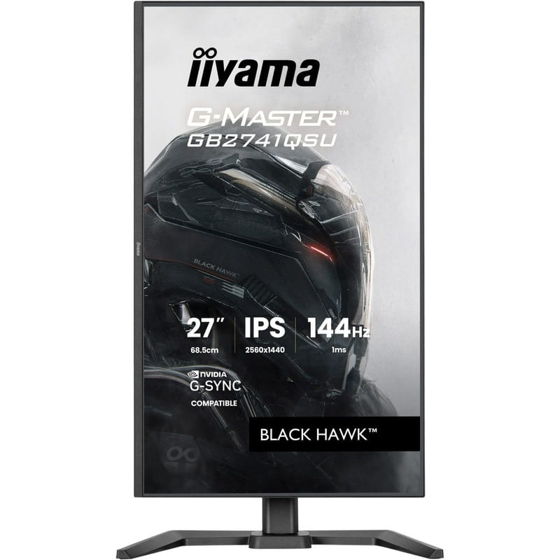 Монітор Iiyama 27" G-Master GB2741QSU-B1 IPS Black 144Hz