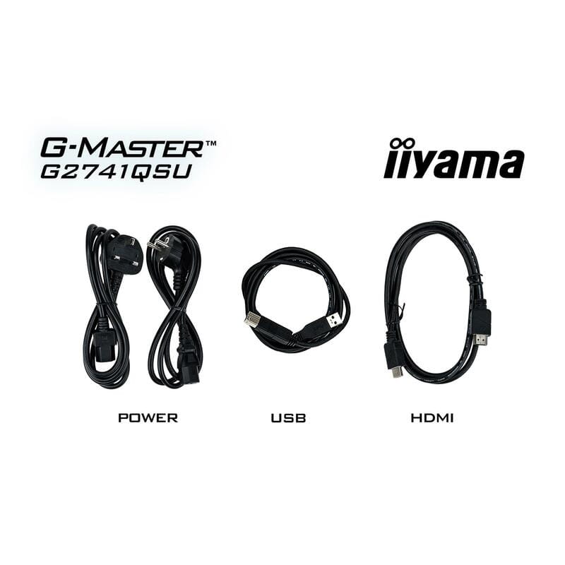Монітор Iiyama 27" G-Master G2741QSU-B1 IPS Black 144Hz