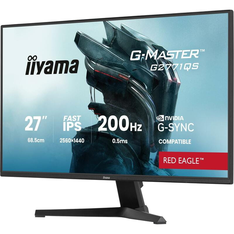 Монітор Iiyama 27" G-Master G2771QS-B1 IPS Black 200Hz