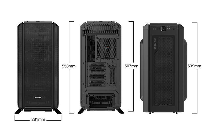 Корпус be quiet! Silent Base 802 Window Black (BGW39) без БЖ